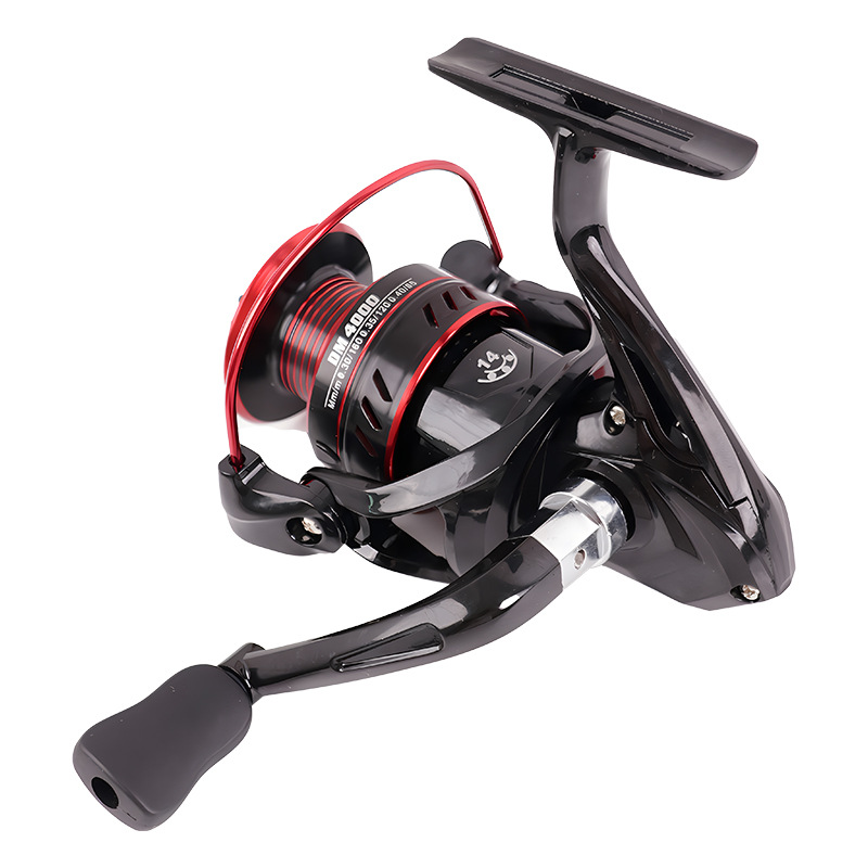 Long Cast Angled Spool All-Metal Fishing Reel – Versatile for Saltwater & Lure Fishing - Lwiis