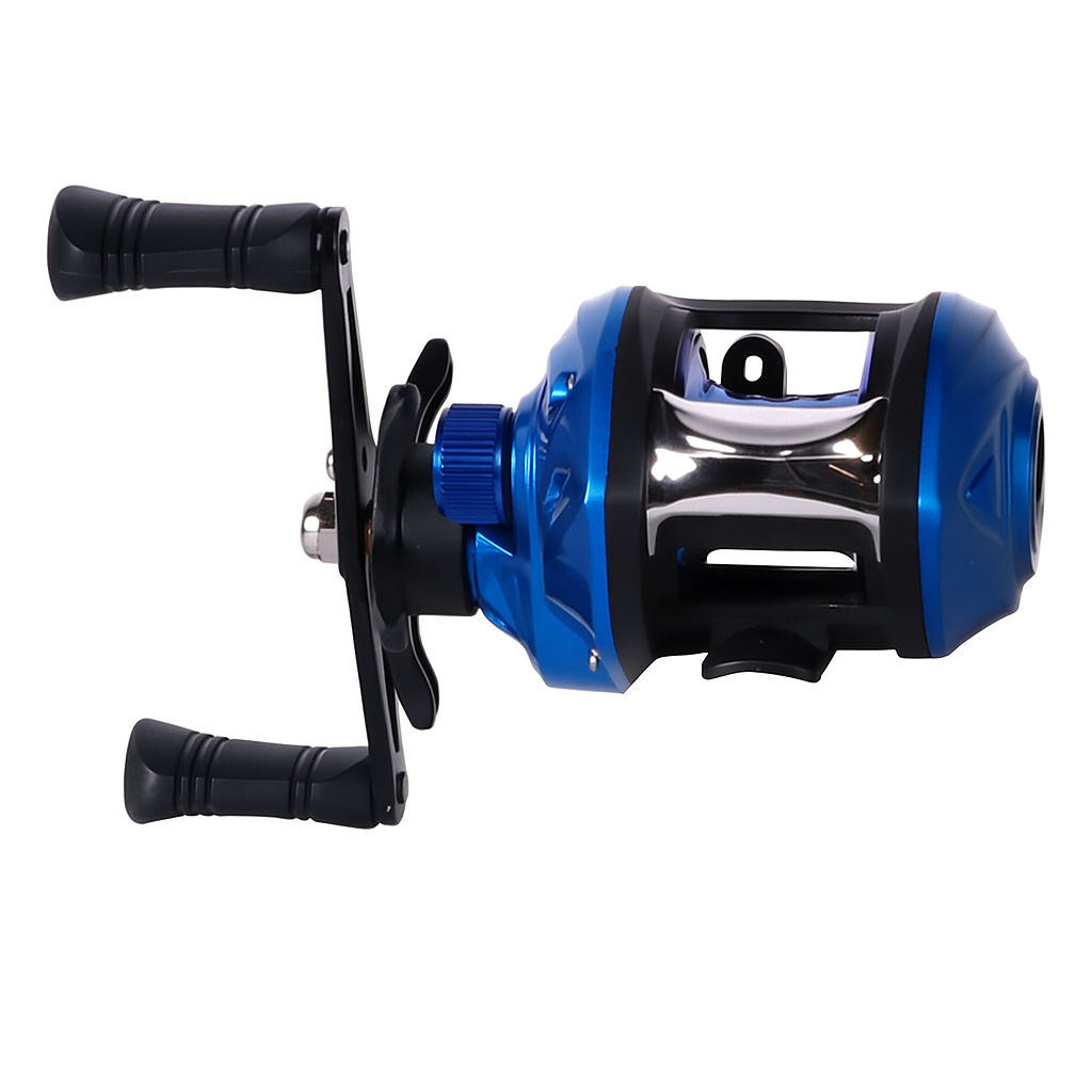 Anti-Backlash Long Cast Baitcasting Reel for Freshwater and Saltwater - Lwiis