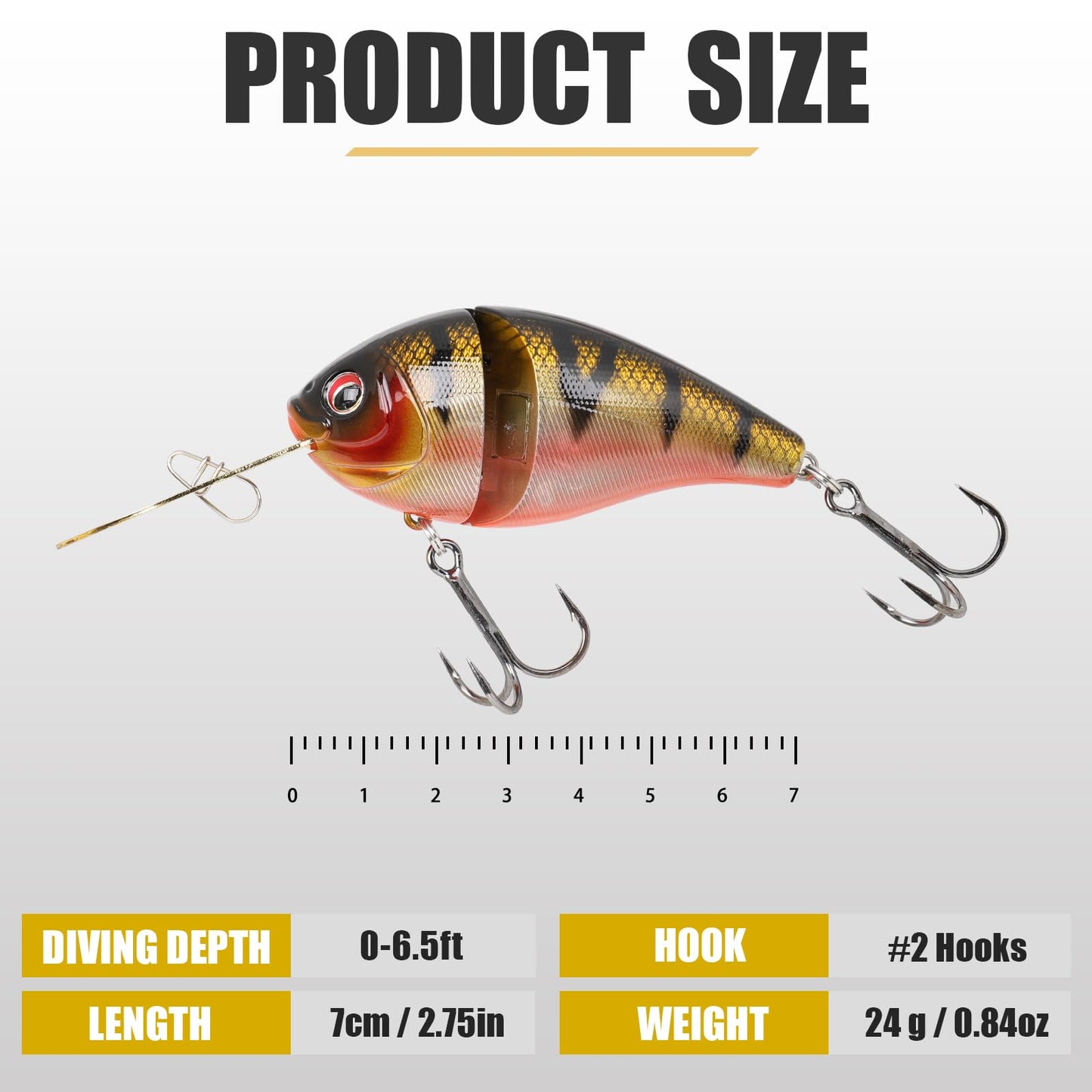 Craz Crankbait Fishing Lures Saltwater Freshwater - Lwiis