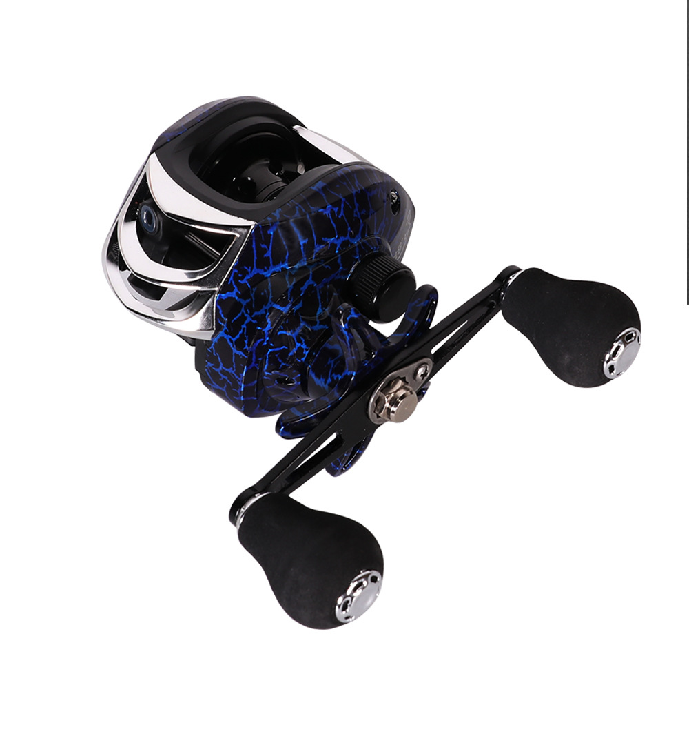 Metallic Baitcasting Reel for Long-Distance Lure & Rock Fishing - Lwiis