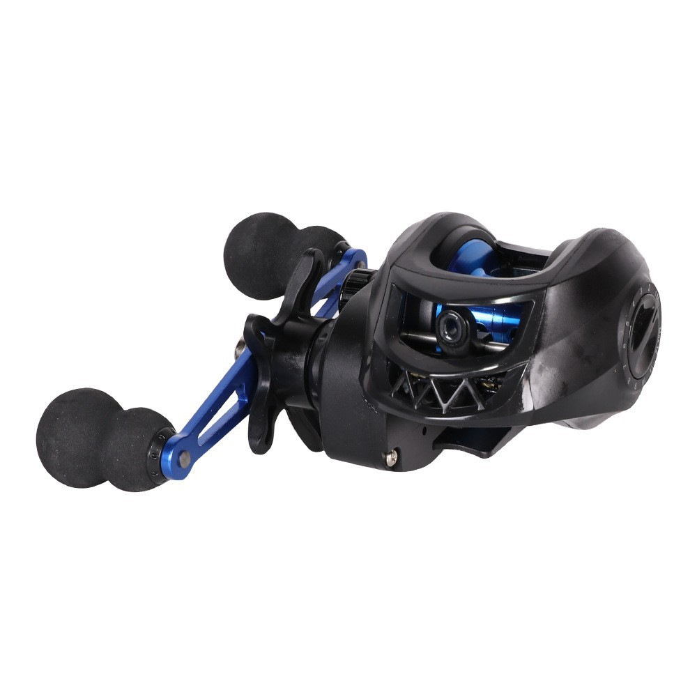 Anti-Backlash Long Cast Baitcasting Reel for Freshwater and Saltwater - Lwiis