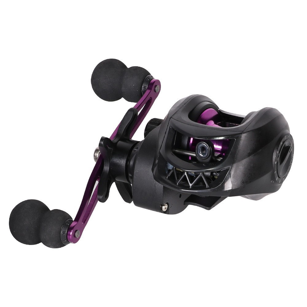 Anti-Backlash Long Cast Baitcasting Reel for Freshwater and Saltwater - Lwiis
