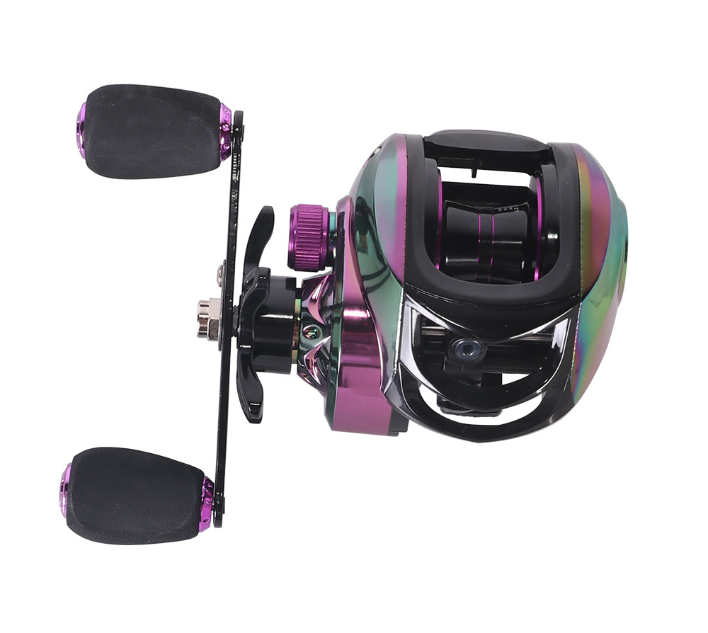 Aurora Baitcasting Reel – Anti-Backlash Lure Reel for Long Cast & Versatile Fishing - Lwiis