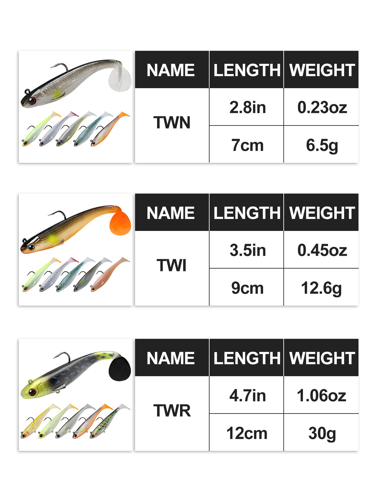 Pre-Rigged Jig Head Soft Fishing Lures - Lwiis
