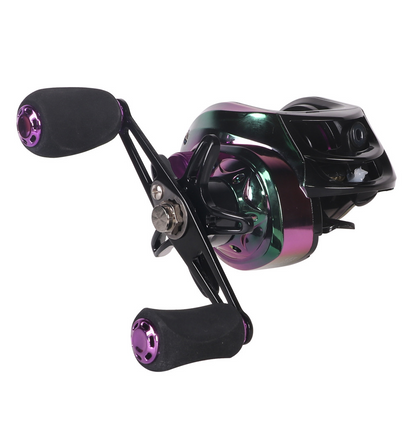Aurora Baitcasting Reel – Anti-Backlash Lure Reel for Long Cast & Versatile Fishing - Lwiis