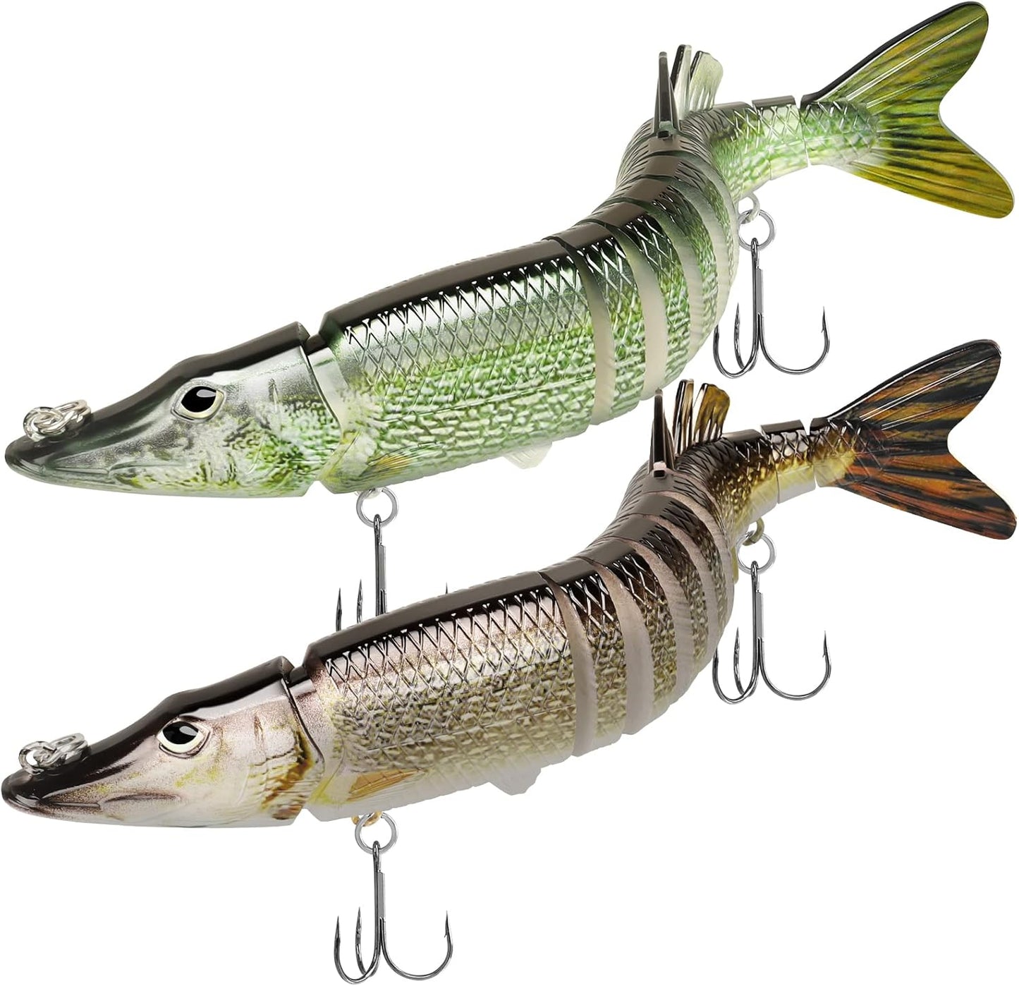 Bionic Pike Fishing Lure Jointed Swimbait - Lwiis