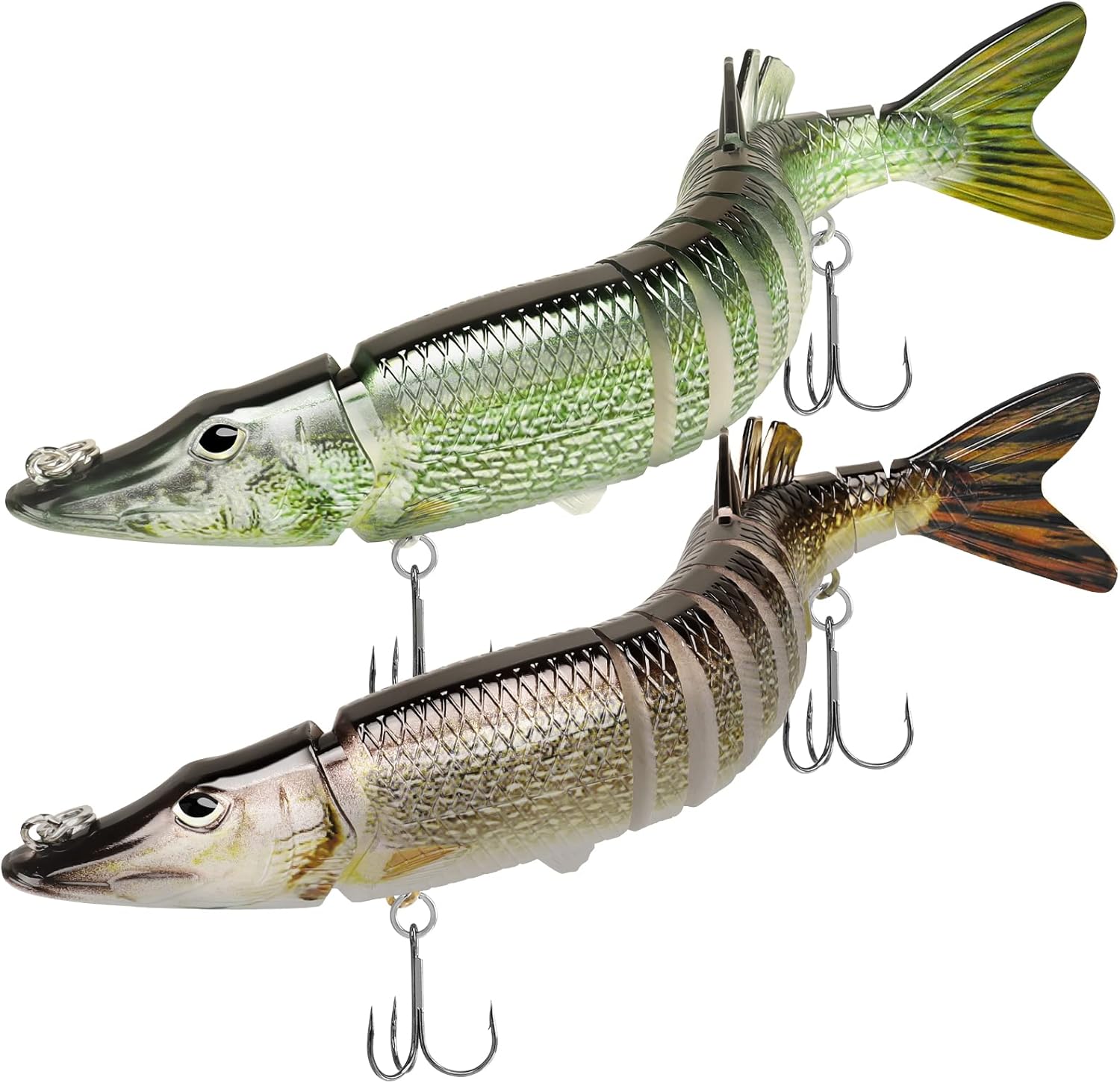 Bionic Pike Fishing Lure Jointed Swimbait - Lwiis