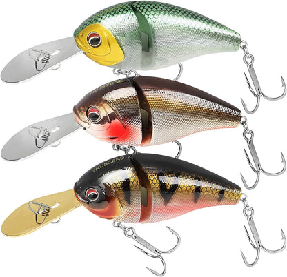 Craz Crankbait Fishing Lures Saltwater Freshwater - Lwiis