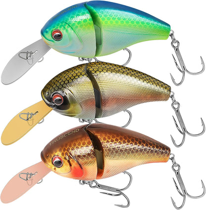 Craz Crankbait Fishing Lures Saltwater Freshwater - Lwiis
