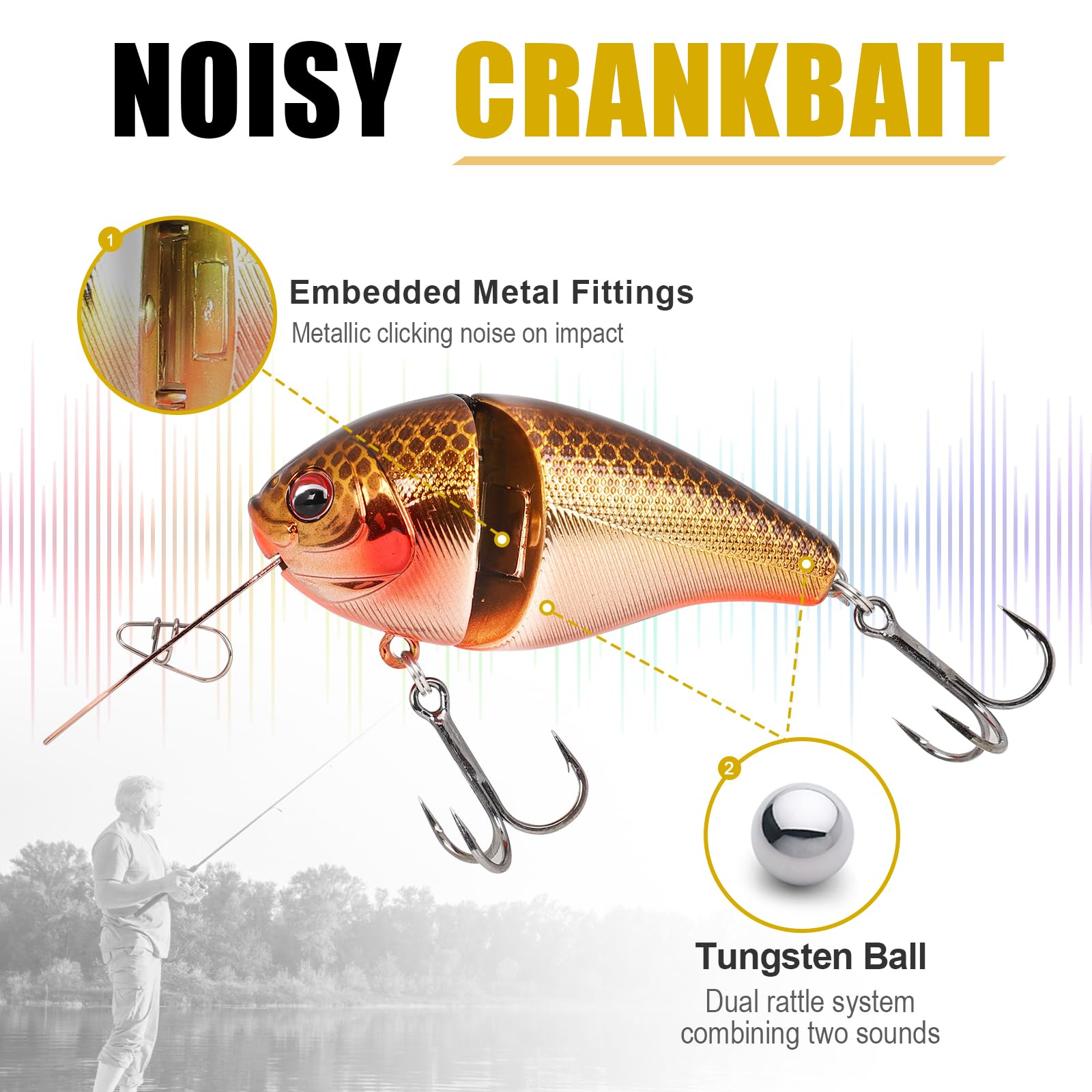 Craz Crankbait Fishing Lures Saltwater Freshwater - Lwiis