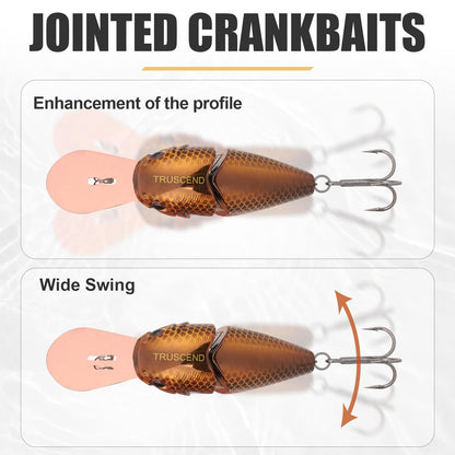 Craz Crankbait Fishing Lures Saltwater Freshwater - Lwiis