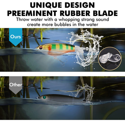 Topwater Revenge Plopper Lure Single Blade - Lwiis