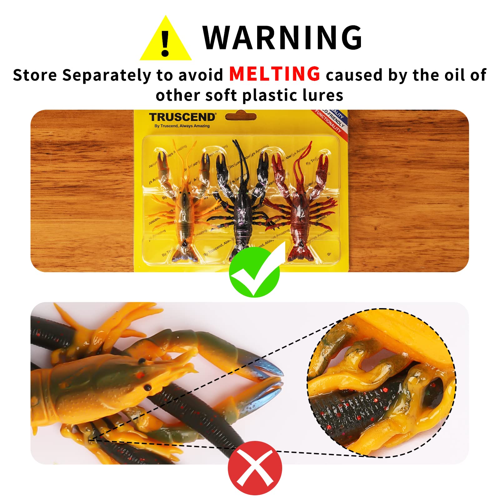 Pre Rigged Soft Crayfish Lure - Lwiis