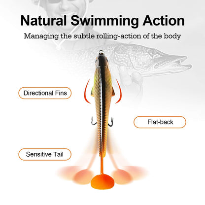 Pre-Rigged Soft Fishing Lures - Lwiis