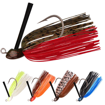 Swim Jig Fishing Lures with Ultra Smooth Teflon Coated BKK Hook - Lwiis