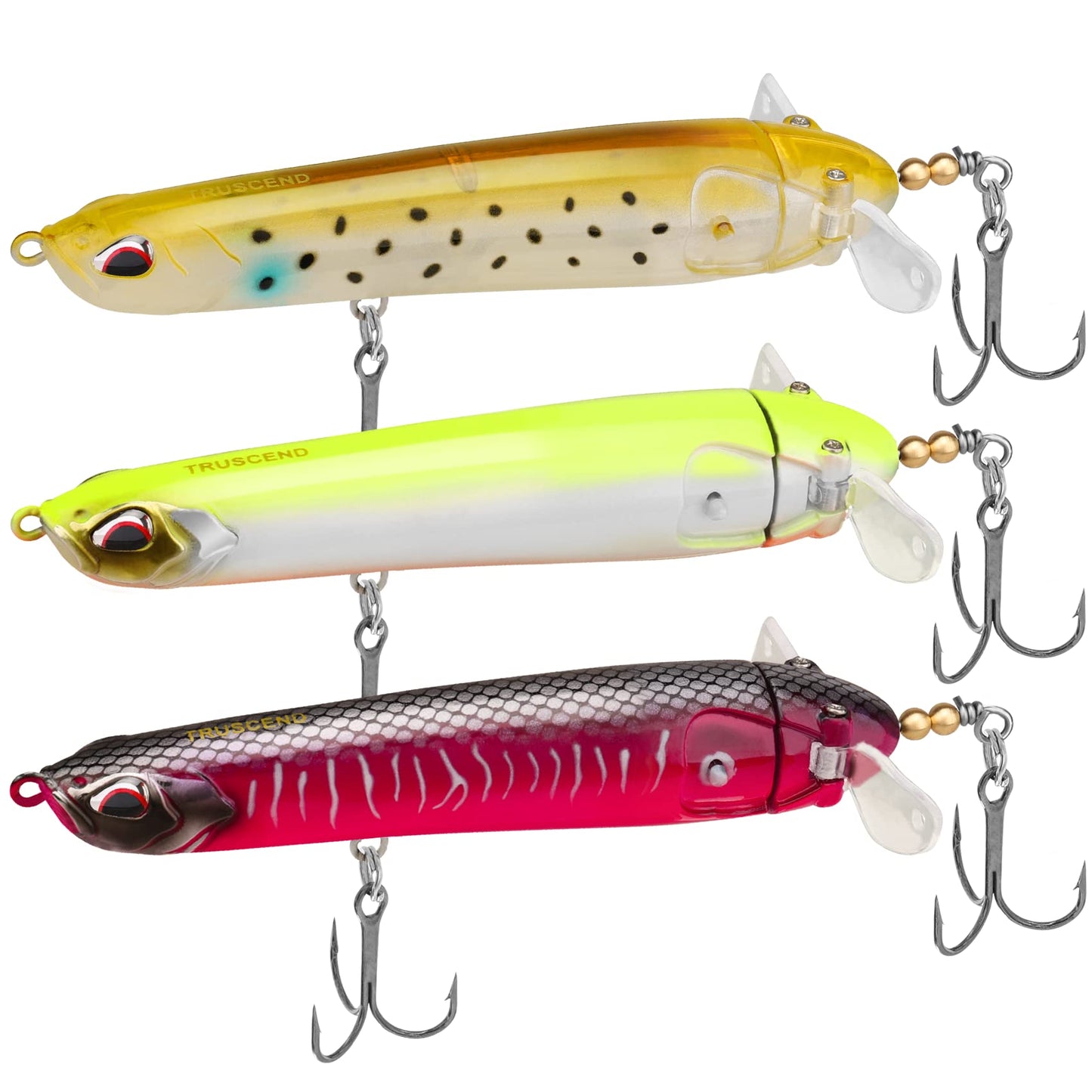 Topwater Lure Pencil Lure Plopper Lure - Lwiis