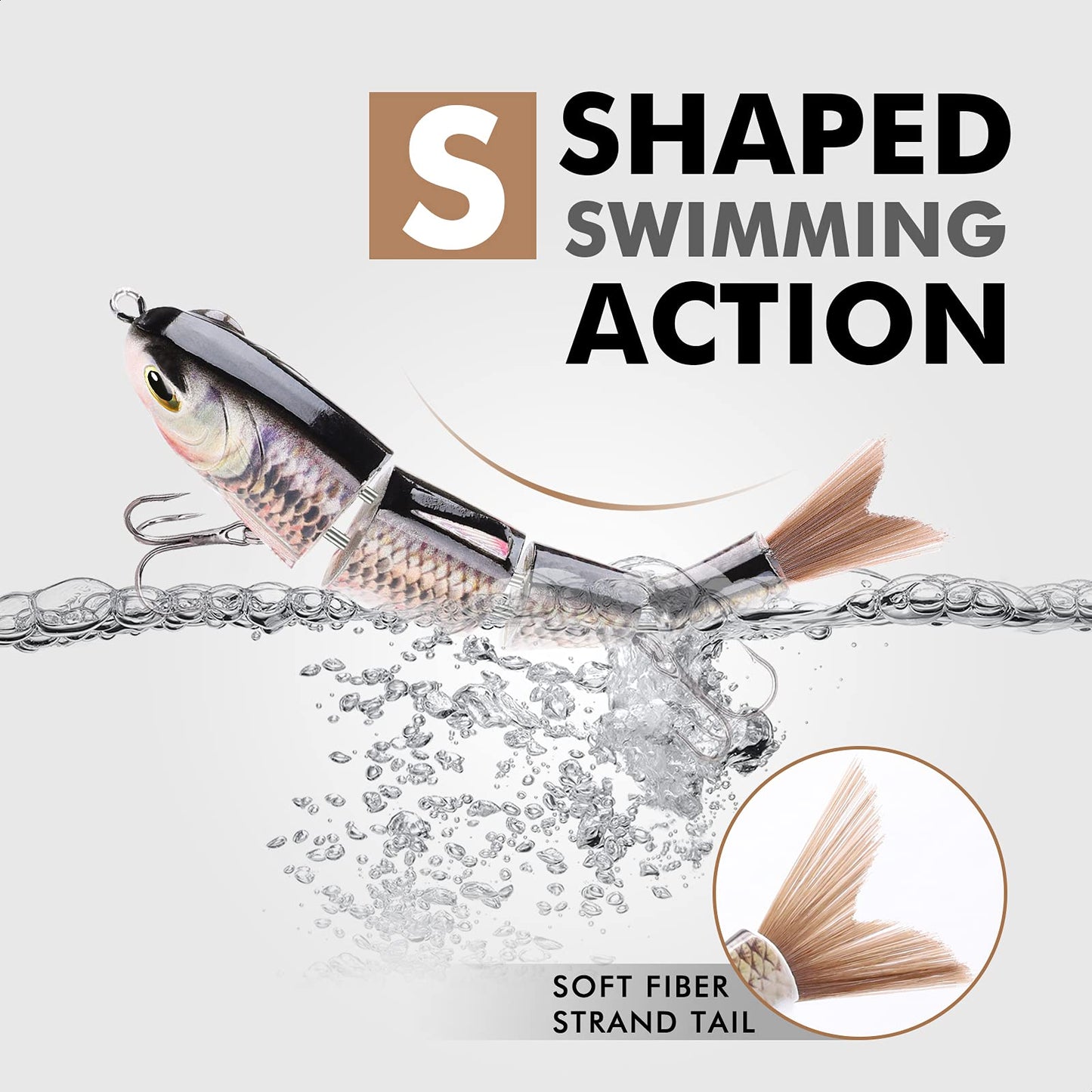 Metal Jointed Swimbait - Lwiis