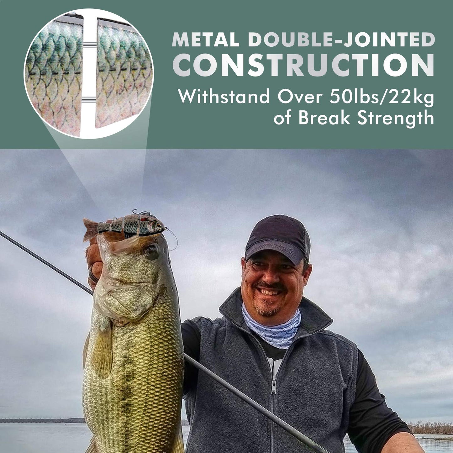 Metal Jointed Swimbait - Lwiis