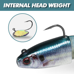 Pre Rigged Soft Fishing Lures - Lwiis
