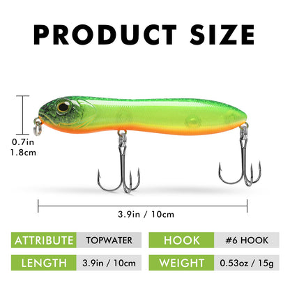 Topwater Snakehead Pencil Fishing Lure