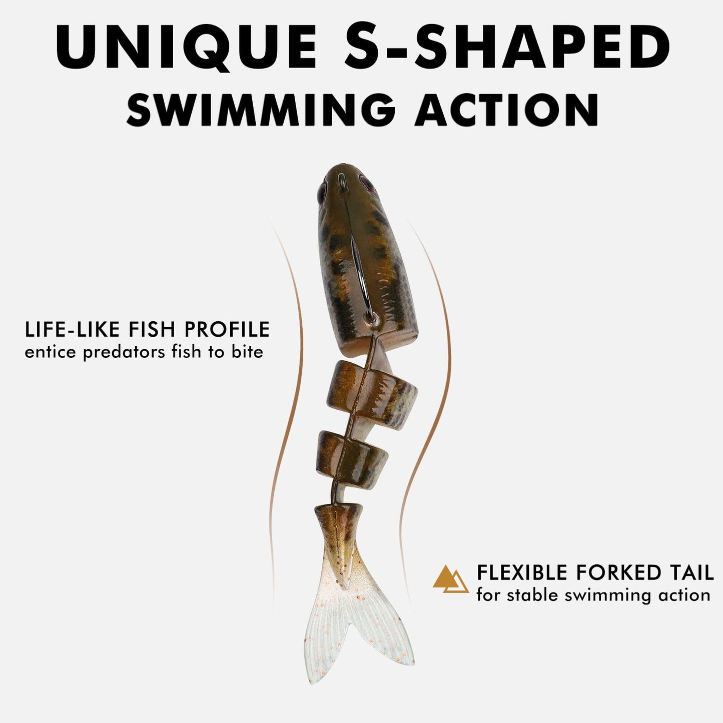 Pre Rigged Soft Fishing Lures - Lwiis