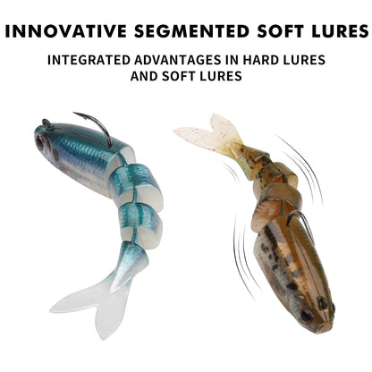 Pre Rigged Soft Fishing Lures - Lwiis