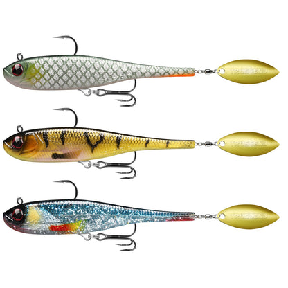 Soft Bait Spinner Tail Swimbait - Lwiis