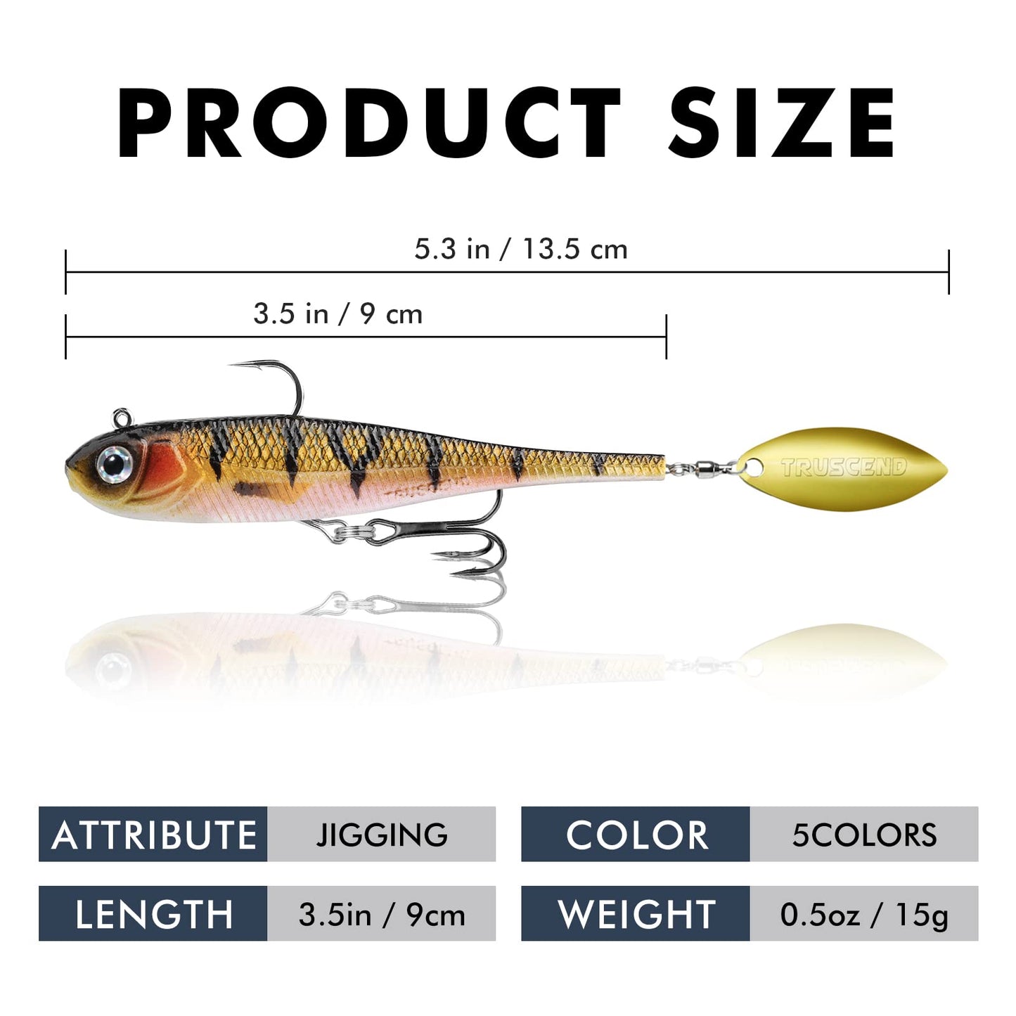Soft Bait Spinner Tail Swimbait - Lwiis