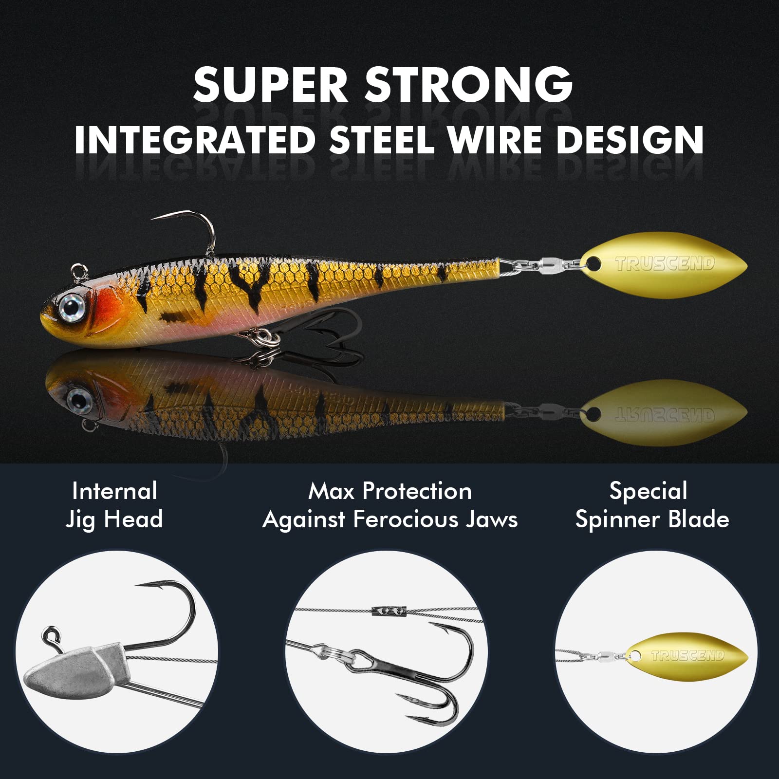 Soft Bait Spinner Tail Swimbait - Lwiis