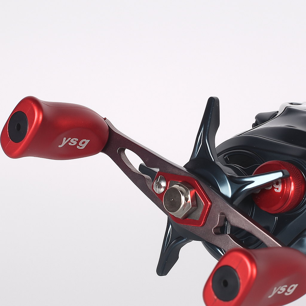 Compact All-Metal Baitcasting Reel for Long Cast & Lure Fishing - Lwiis