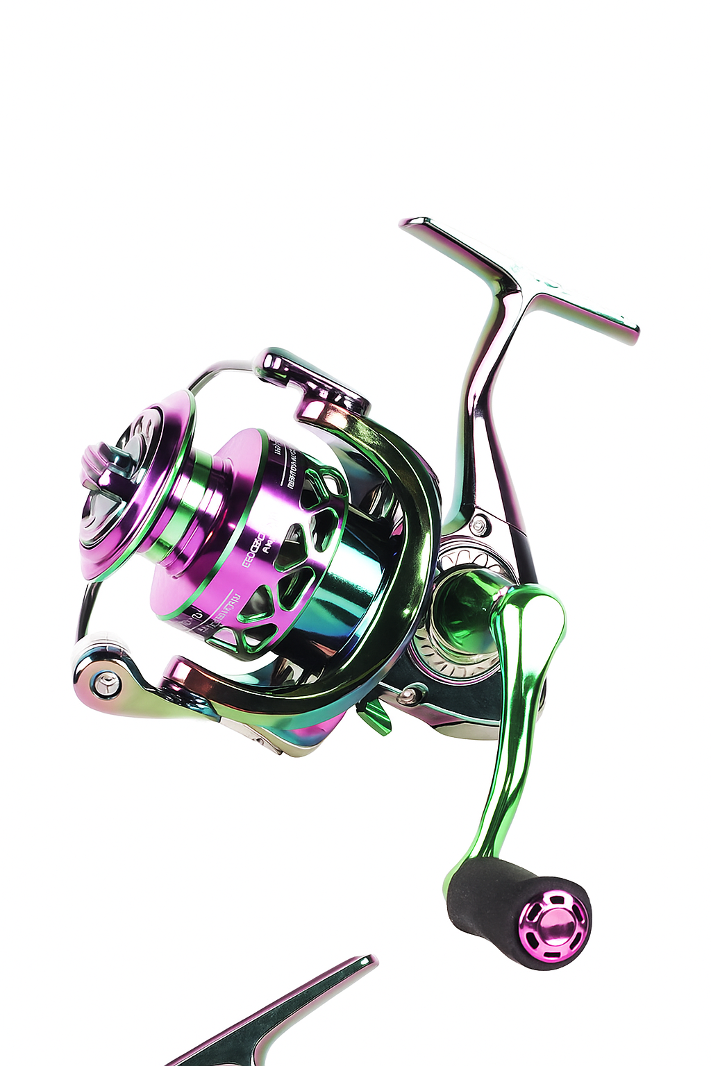 Colorful Metal Spinning Reel for Saltwater and Lure Fishing - Lwiis