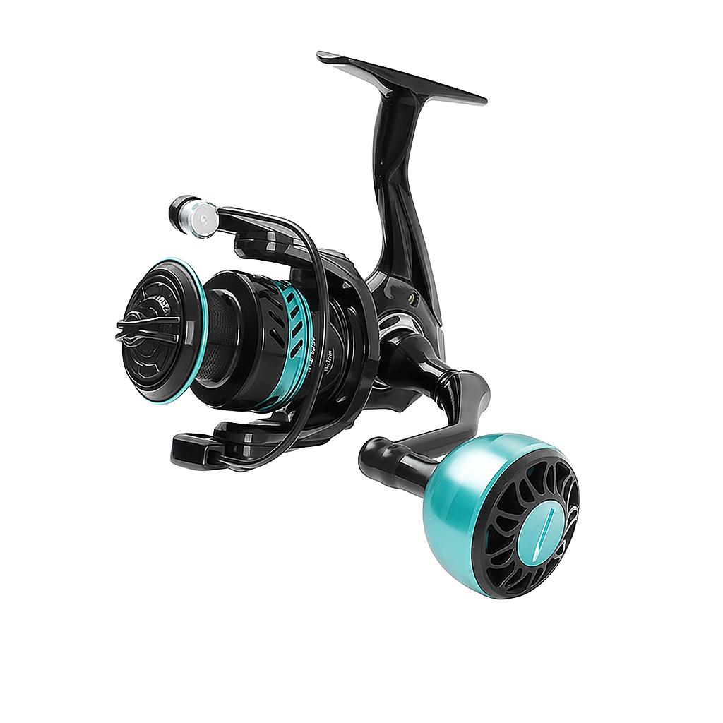 All-Metal Anti-Backlash Spinning Reel for Saltwater & Lure Fishing - Lwiis