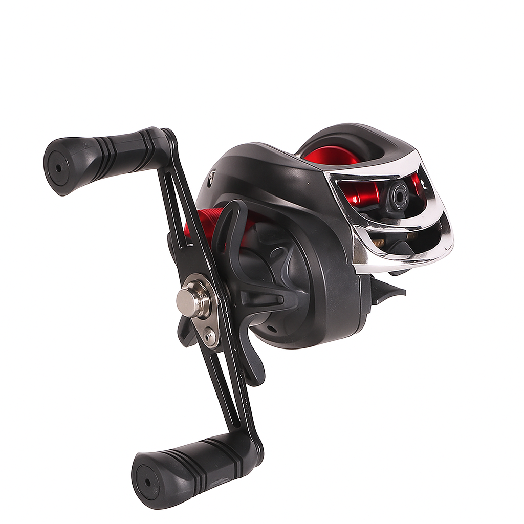 Anti-Backlash Magnetic Brake Baitcasting Reel for Long Casting - Lwiis