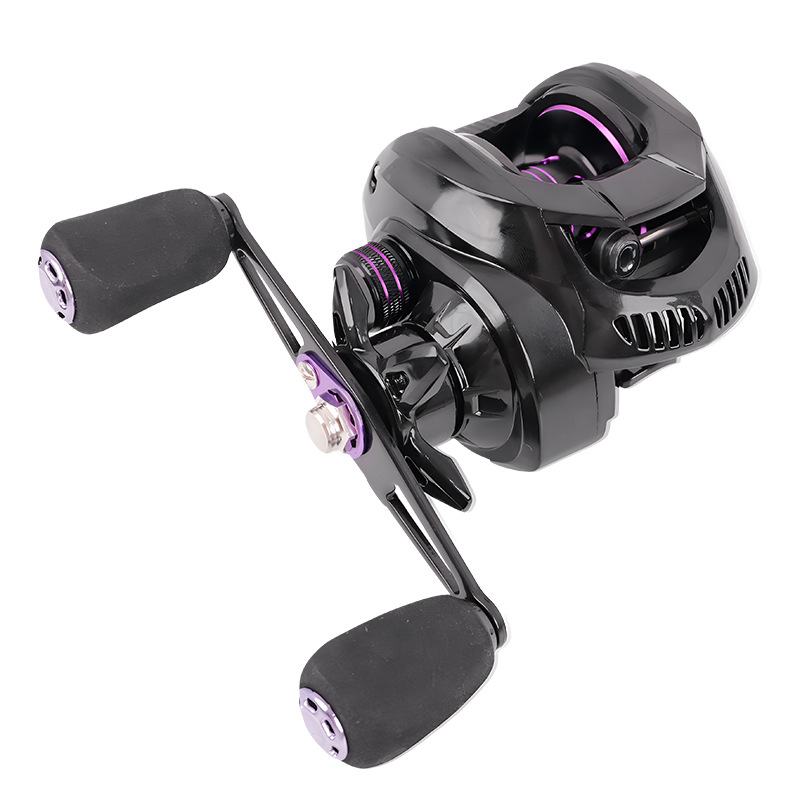 Long Cast Baitcasting Reel with Anti-Backlash for Saltwater & Lure Fishing - Lwiis