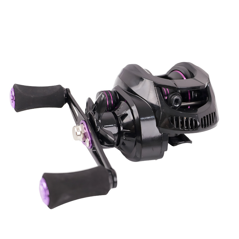 Long Cast Baitcasting Reel with Anti-Backlash for Saltwater & Lure Fishing - Lwiis
