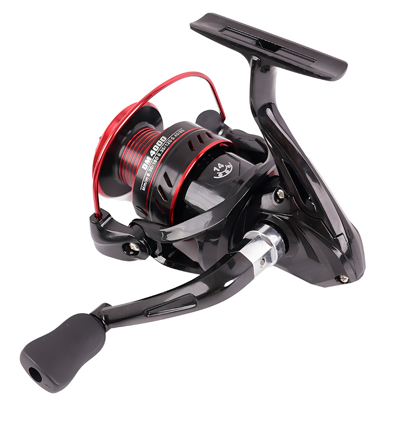 Long Cast Spinning Reel – All-Metal Ultralight for Lure & Surf Fishing - Lwiis