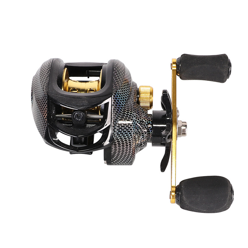 Magnetic Brake Baitcasting Reel for Sea Fishing and Lure Casting - Lwiis