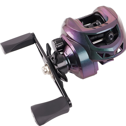 Baitcasting Reel with Drag Alarm & Casting Sound Alert - Lwiis