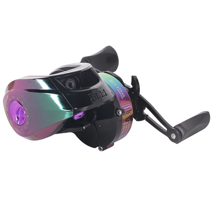 Colorful All-Metal Baitcasting Reel for Long Cast and Boat Fishing - Lwiis