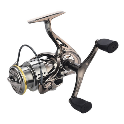 Full-Plated Ultralight Spinning Reel for Long Cast & Rock Fishing - Lwiis
