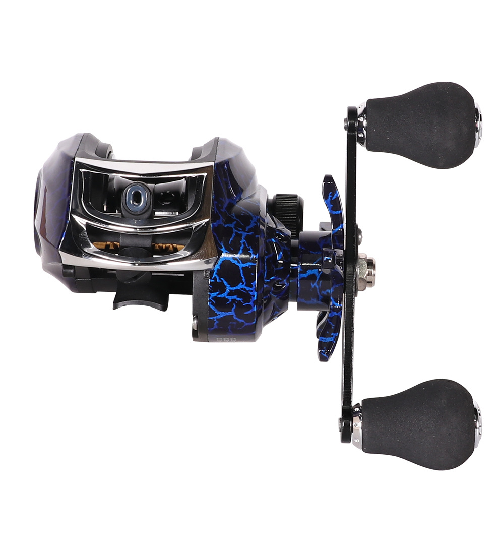 Metallic Baitcasting Reel for Long-Distance Lure & Rock Fishing - Lwiis