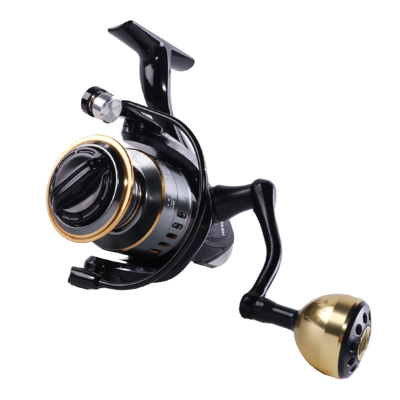 Metal Spool Spinning Fishing Reel for Surfcasting and Lure Fishing - Lwiis