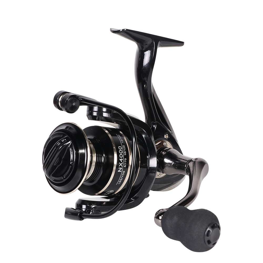 Metal Core Spinning Fishing Reel for Surf and Lure Casting - Lwiis