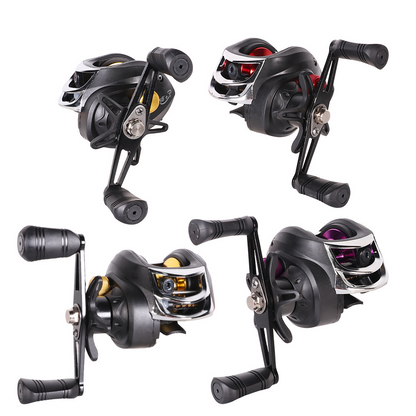 Anti-Backlash Magnetic Brake Baitcasting Reel for Long Casting - Lwiis