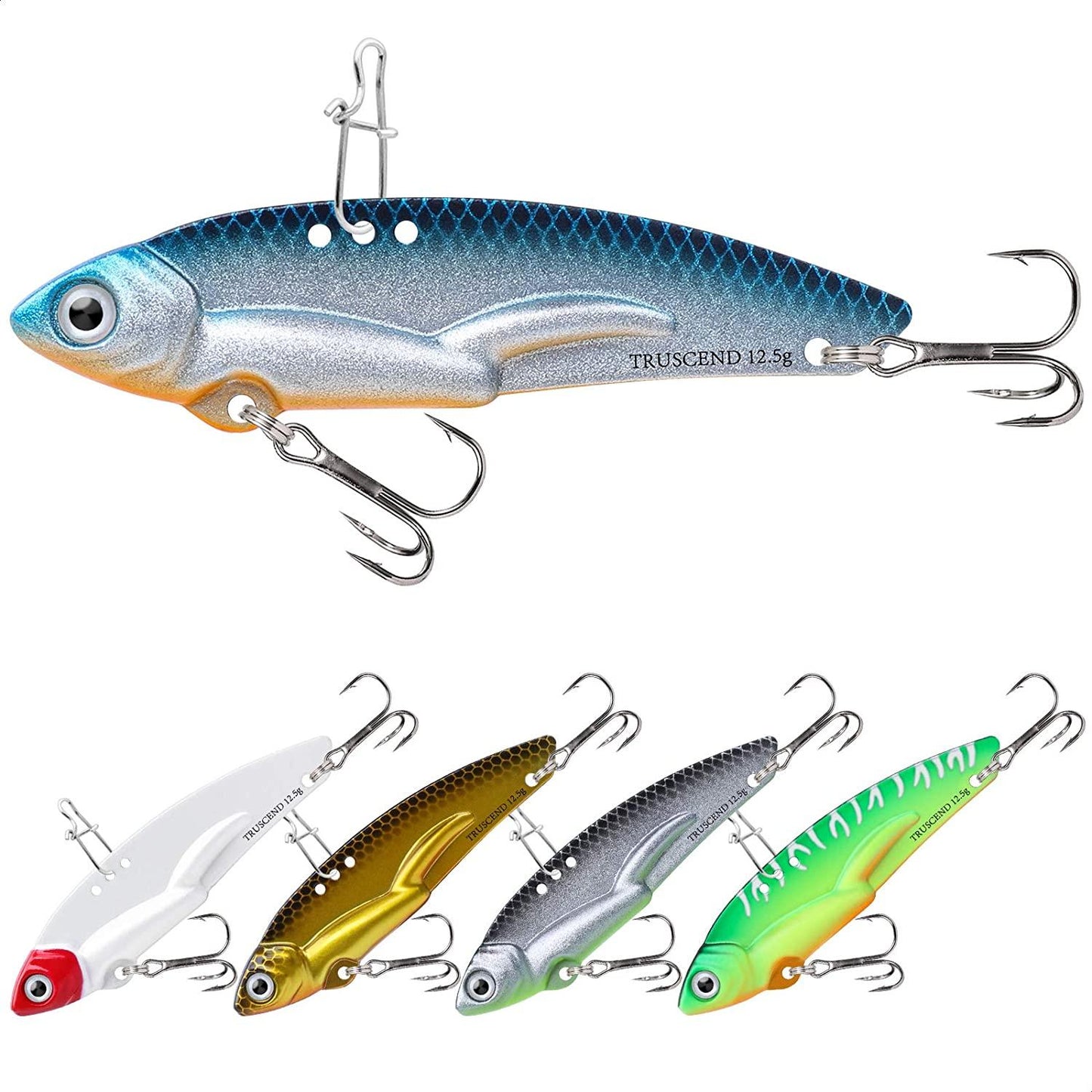 TRUSCEND Blade Bait Vibe Lure Metal Fishing Lure - Truscend Fishing