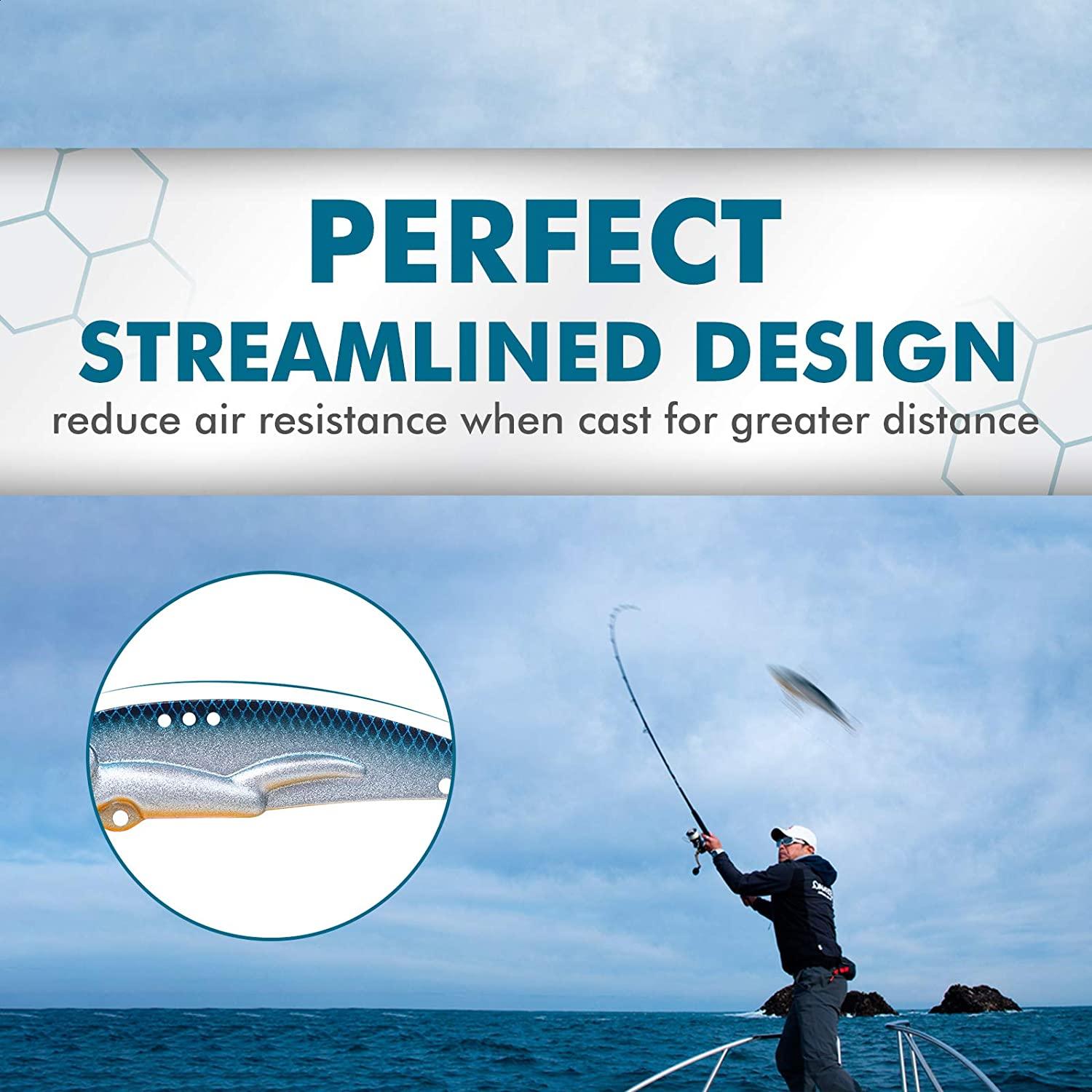 TRUSCEND Blade Bait Vibe Lure Metal Fishing Lure - Truscend Fishing