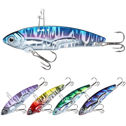 TRUSCEND Blade Bait Vibe Lure Metal Fishing Lure - Truscend Fishing