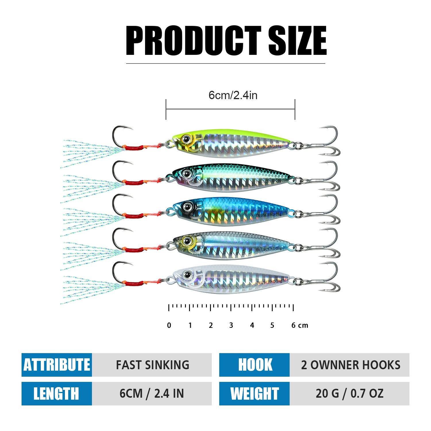 TRUSCEND Fishing Spoon Fishing Lure - Truscend Fishing