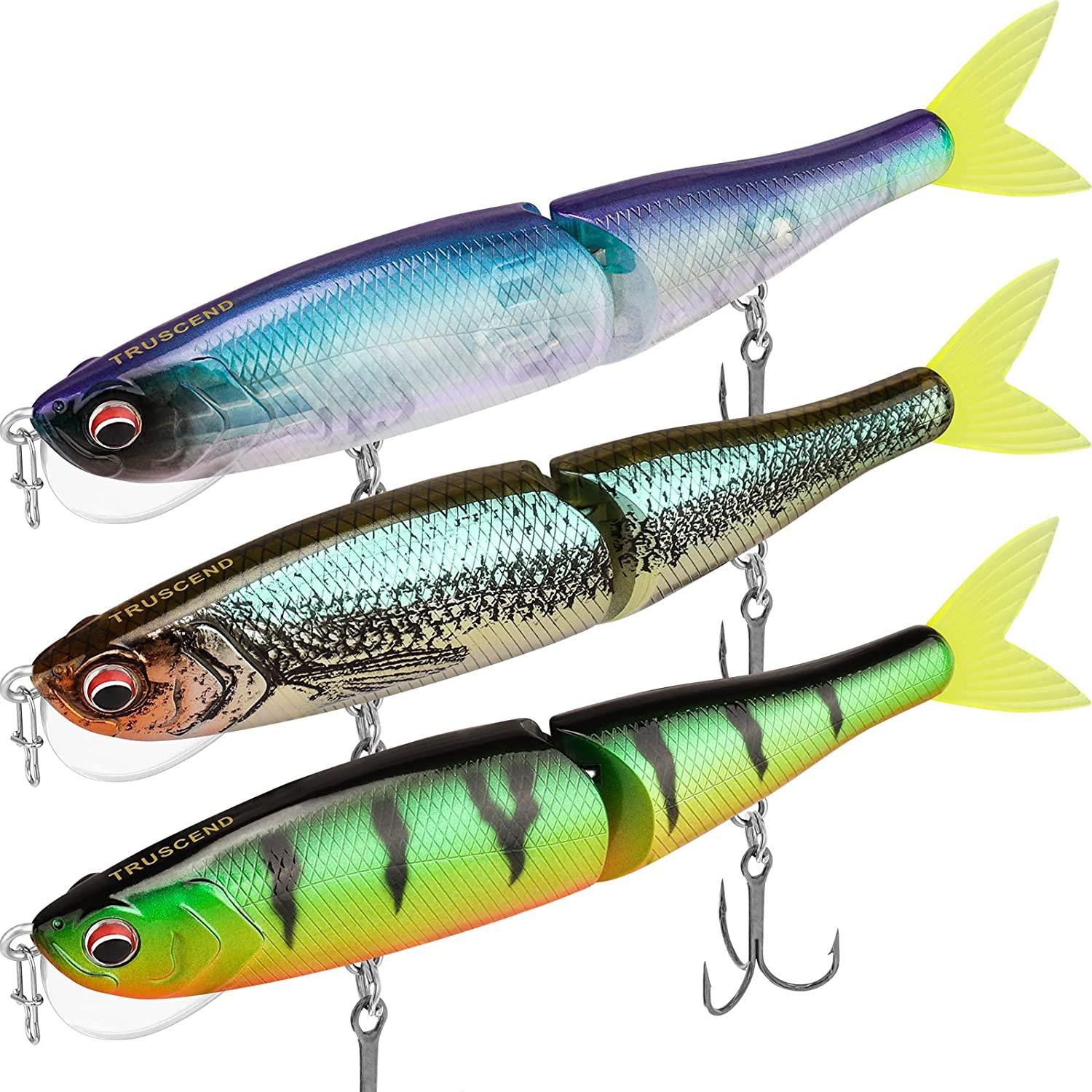 TRUSCEND Glide Bait Swimbait Lure Vertical Tongue - Truscend Fishing