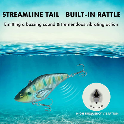 TRUSCEND Lipless Crankbait Fishing Lure Fishing Gift - Truscend Fishing